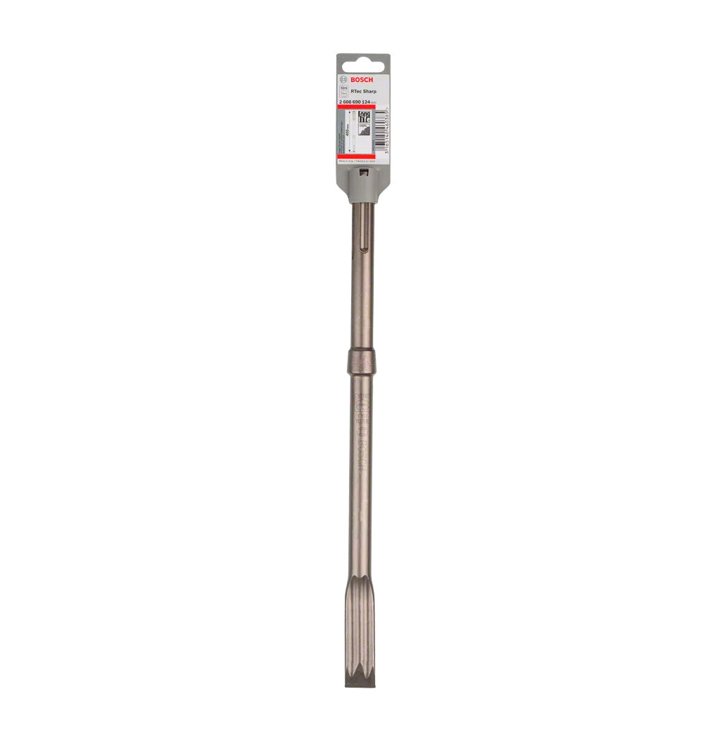 Cinzel plano afiado SDS MAX RTEC 400x25mm Bosch