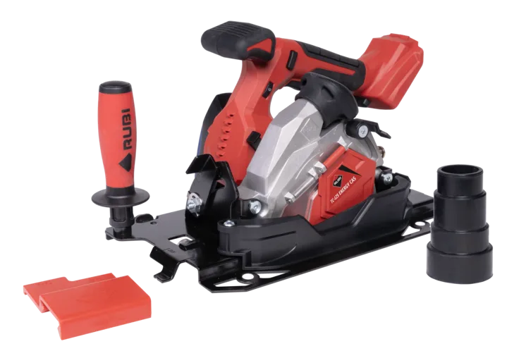 Cortadora circular a bateria para cerâmica de grande formato TC-125 G2 Energy Cas Rubi