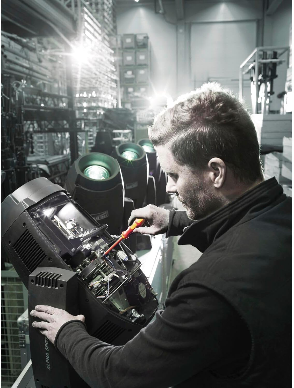 Puntas intercambiáveis com chave de fendas porta-puntas Kraftform Kompakt VDE 16 extra slim 1 Tool Finder Wera ref. 006608
