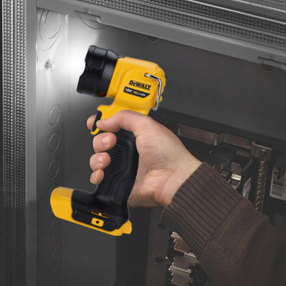Lanterna de LED cabeça rotativa XR 18V Dewalt DCL040