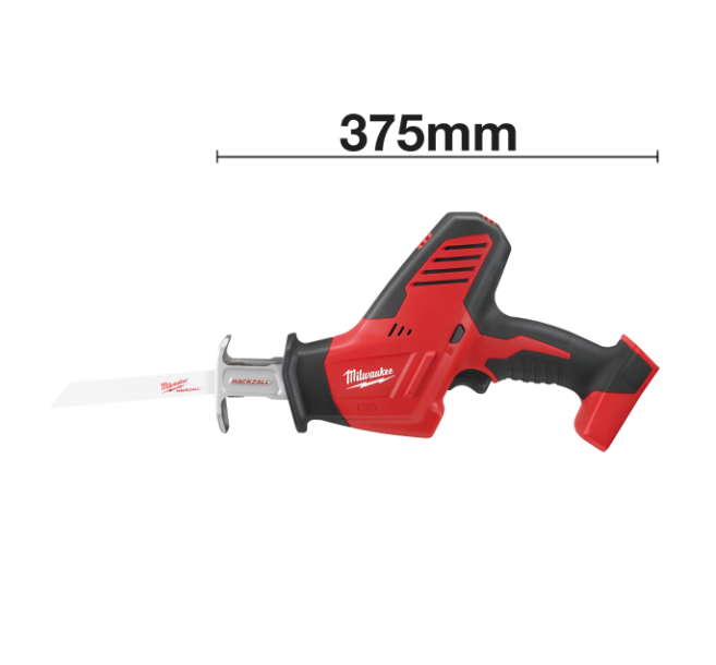 Serra recíproca 18V 20mm com lâmina Milwaukee C18 HZ-0