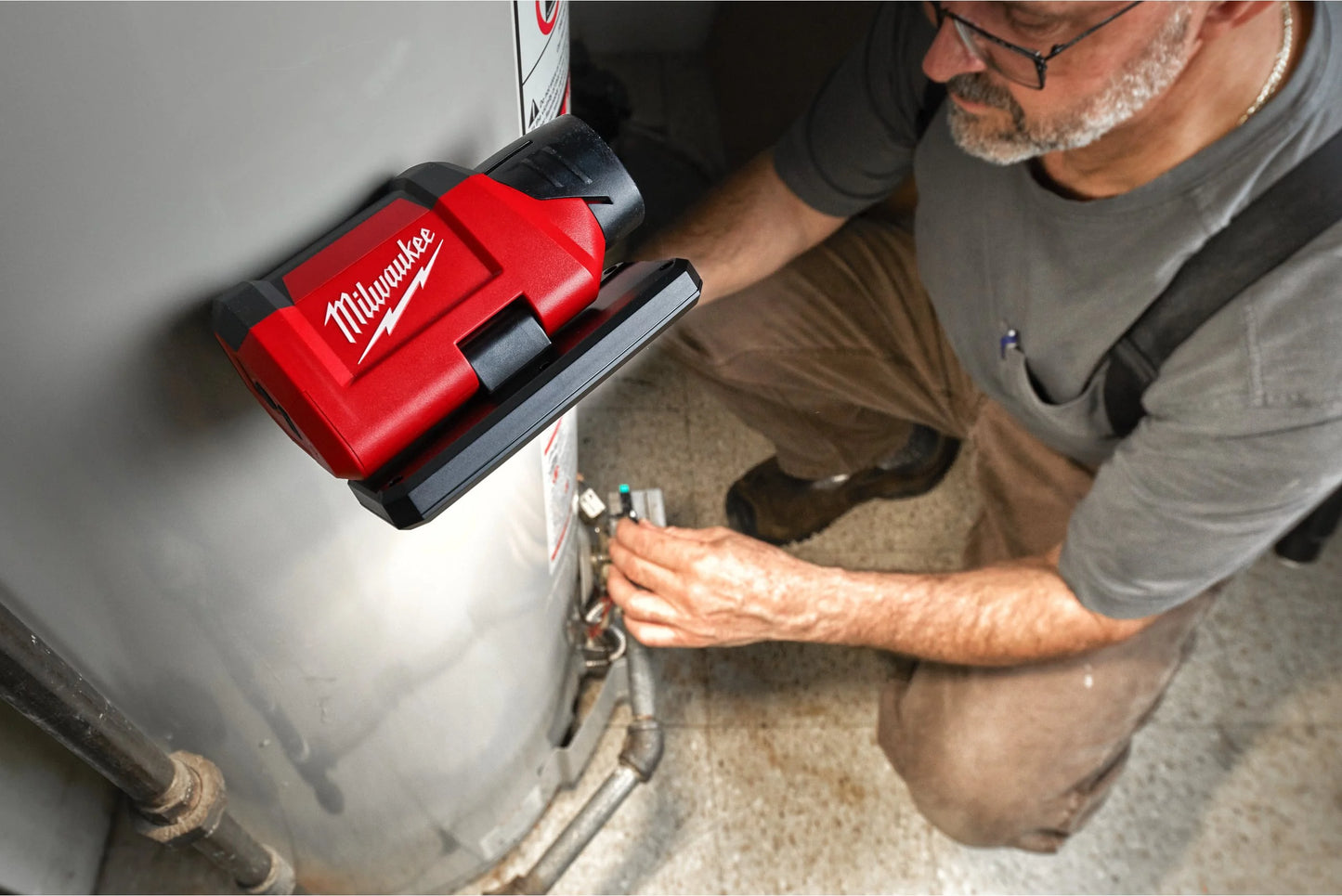 Luz de área giratória PAL-0 Milwaukee M12