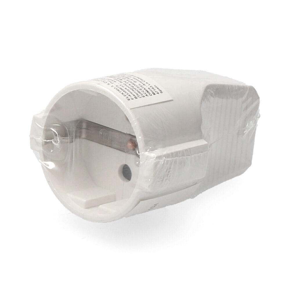 Base aérea T/TL 10/16 A, 250 V, branca, EDM R41997