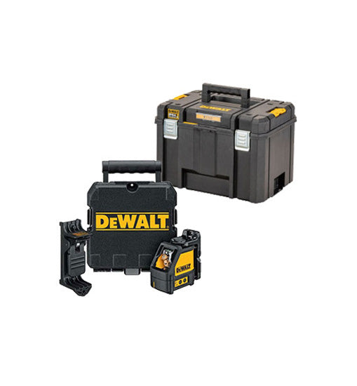 Combo nível laser DW088K + Mala Profunda Tstak VI Dewalt DWHT1-81020