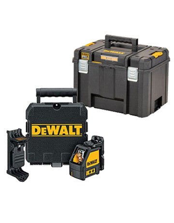 Combo nível laser DW088K + Mala Profunda Tstak VI Dewalt DWHT1-81020