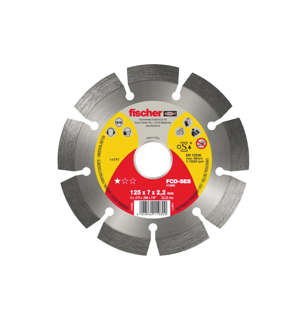 Disco de corte FCD-SES com diamante da Fischer