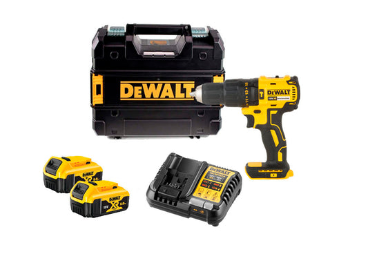 Furadeira de percutor 18V 2 bat. 5,0Ah con maleta Dewalt DCD778P2T