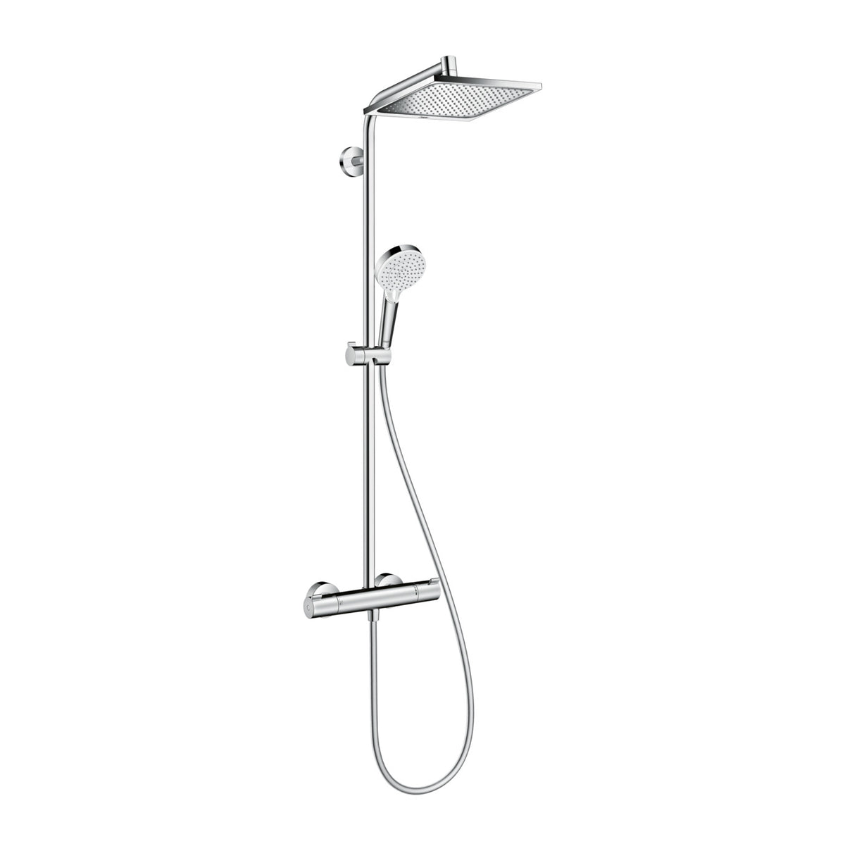 Conjunto de Duche Termostático Crometta E 240 1jet Cromo Hansgrohe