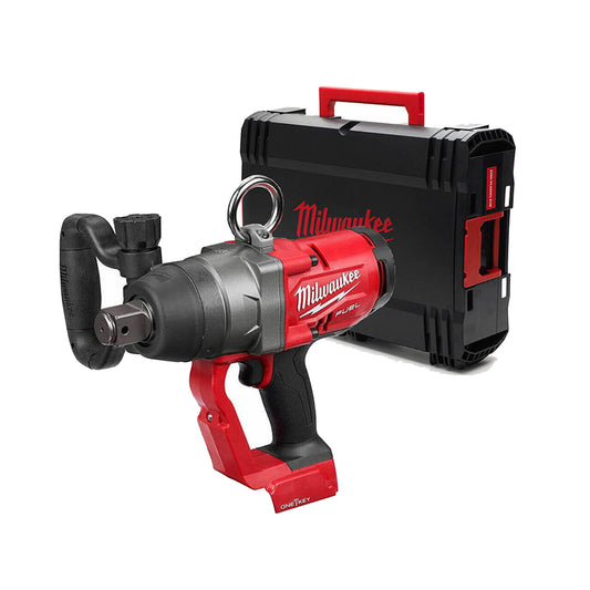 Chave de Impacto de Alto Torque 2.400Nm 18V 1 polegada com mala Milwaukee M18ONEFHIWF1-0X