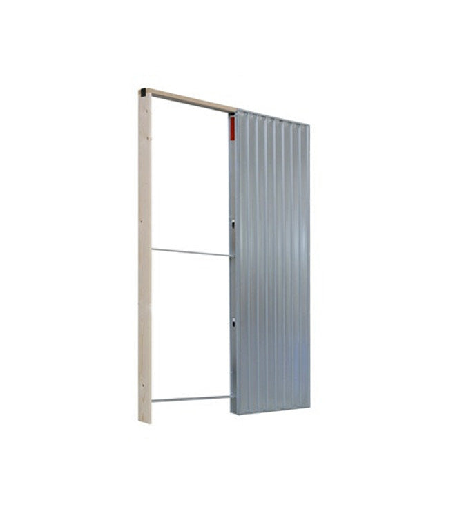 Estrutura de porta deslizante para parede de gesso cartonado 100mm