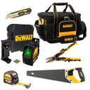 Kit Panel yeso: Nivel láser verde DW088CG + 5 herramientas Dewalt