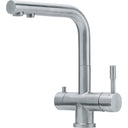 Grifo de agua filtrada bimando de tres vías y caño alto ATLAS CLEAN INOX FRANKE  - 2