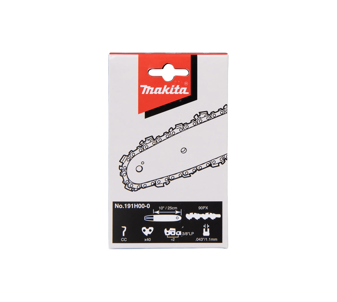 Corrente de motosserra 25cm 3/8" Makita 191H00-0