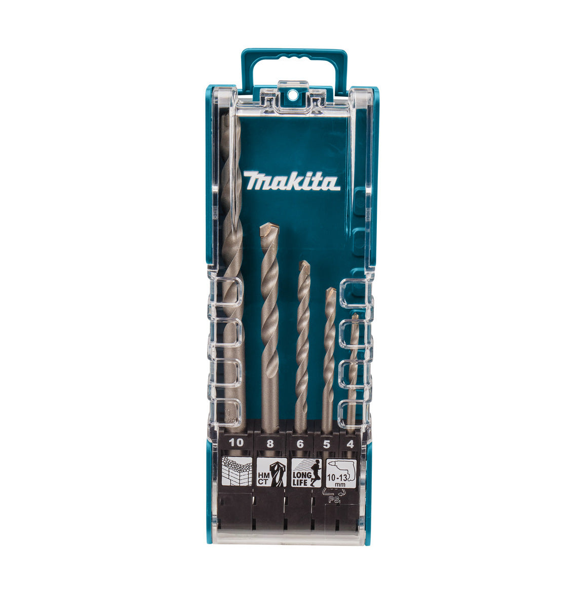 Makita E-11536 5pcs conjunto de broca de inserção reta