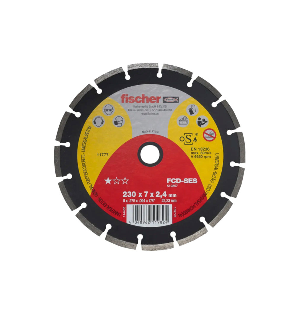 Disco de corte FCD-SES com diamante da Fischer