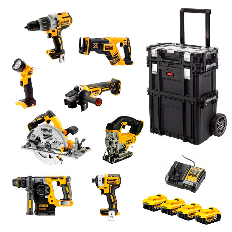 Ferramentas de bateria Power Kit 8 Dewalt DCK854P4T