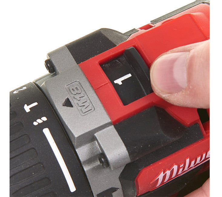 Taladro Percutor M18 con 2 baterías 2Ah + Cargador + Maletin Milwaukee M18 CBLPD-202C MILWAUKEE - 6