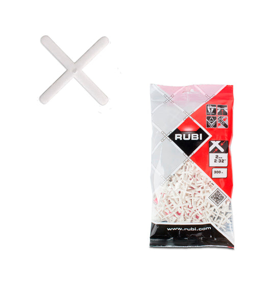 Cruzes de junção 2mm saco 300 pcs Rubi 02901