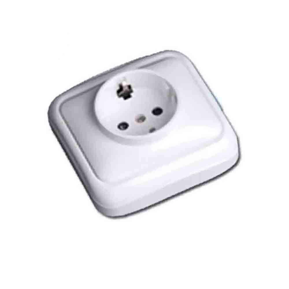 Base de superfície tipo F T/TL 16A Série Spa Branco EDM 43152