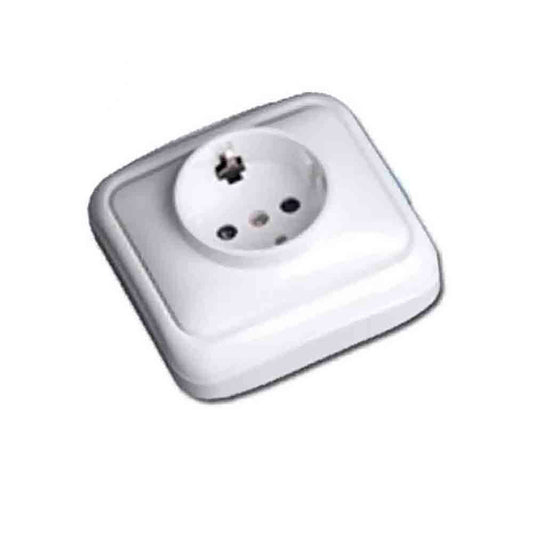 Base de superfície tipo F T/TL 16A Série Spa Branco EDM 43152