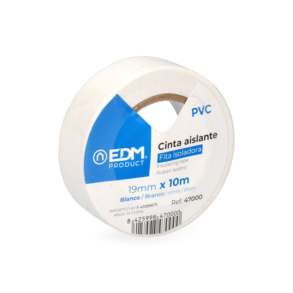 Fita isoladora de qualidade superior 19 mm x 10 m