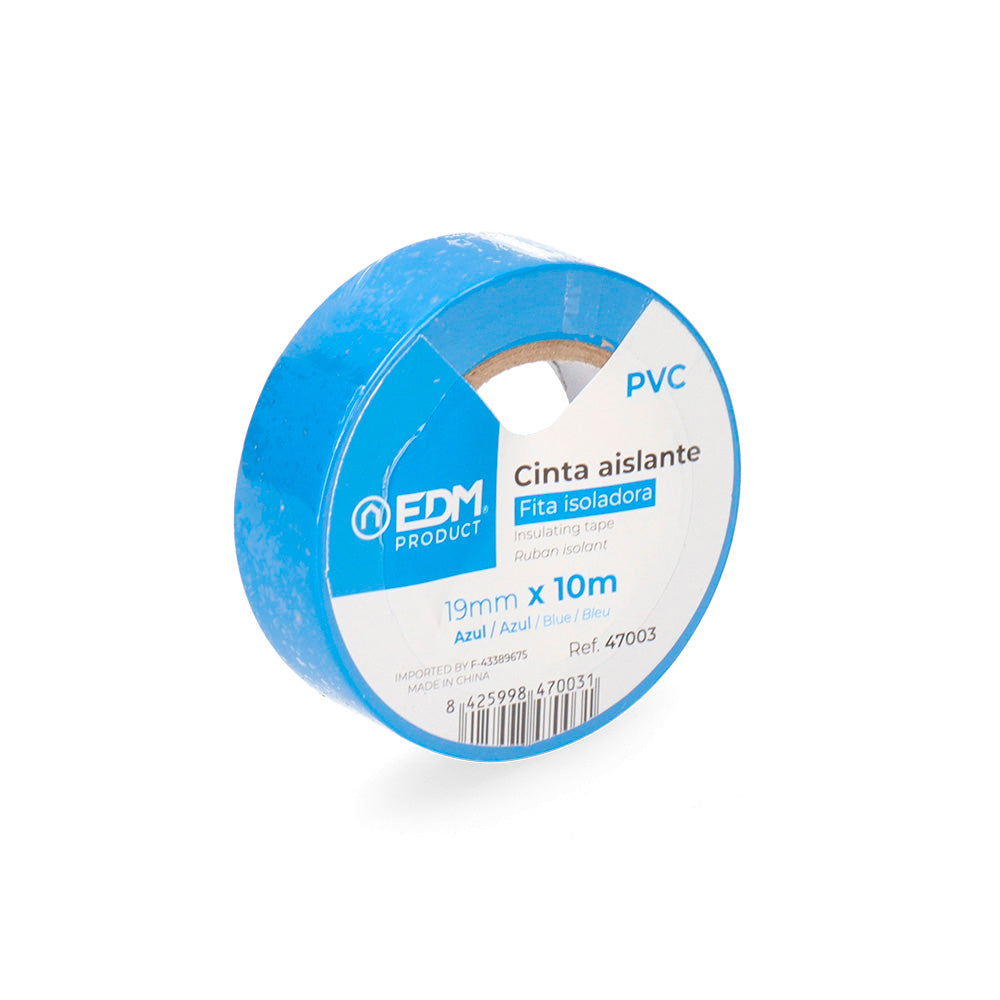 Fita isoladora de qualidade superior 19 mm x 10 m