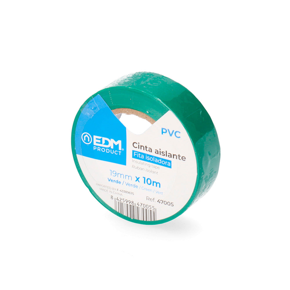 Fita isoladora de qualidade superior 19 mm x 10 m