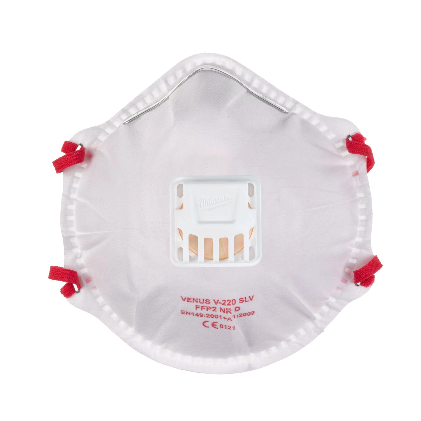 Máscara Milwaukee FFP2 com válvula 10 pcs