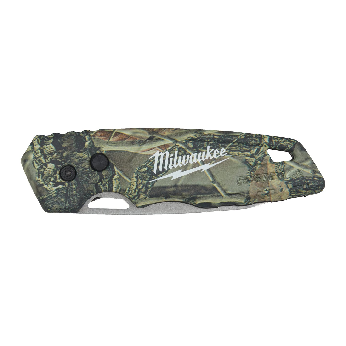 Canivete com lâmina afiada camuflada FASTBACK Milwaukee