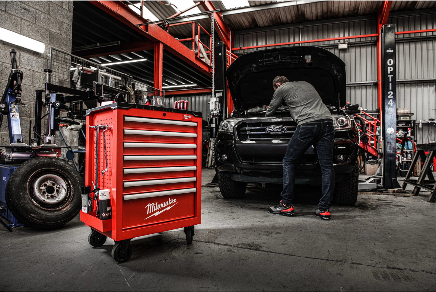 Carrinho de ferramentas com 7 gavetas Toolguard 69 cm Milwaukee