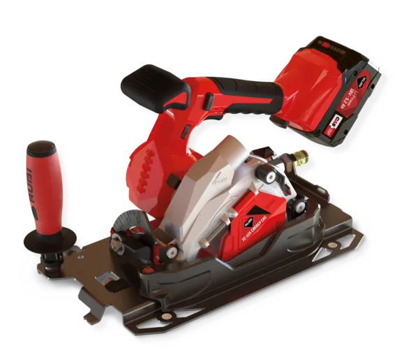 Cortadora circular a bateria para cerâmica de grande formato TC-125 G2 Energy Cas Rubi
