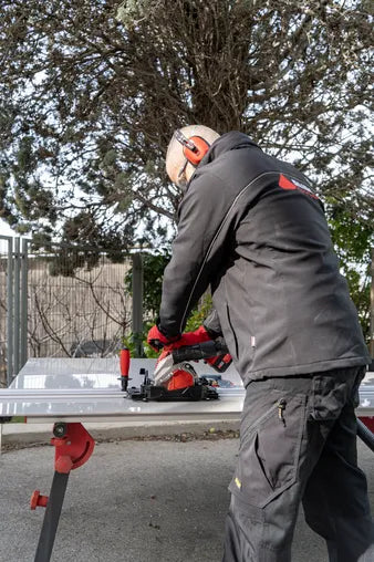 Cortadora circular a bateria para cerâmica de grande formato TC-125 G2 Energy Cas Rubi