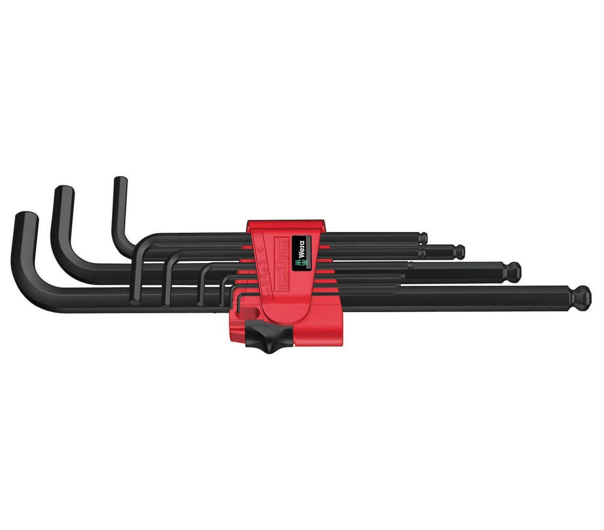 Jogo de 9 Chaves allen BlackLaser Wera 022086