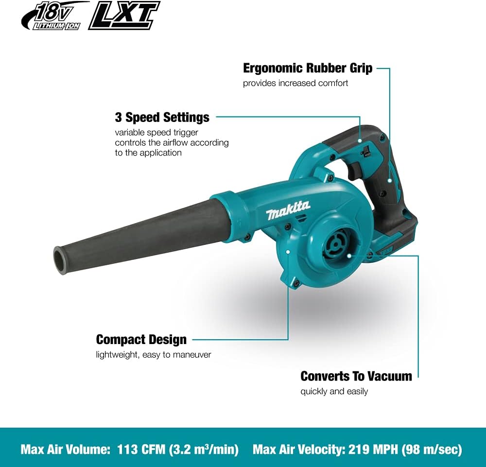 Soprador compacto Makita DUB185Z 18V LXT