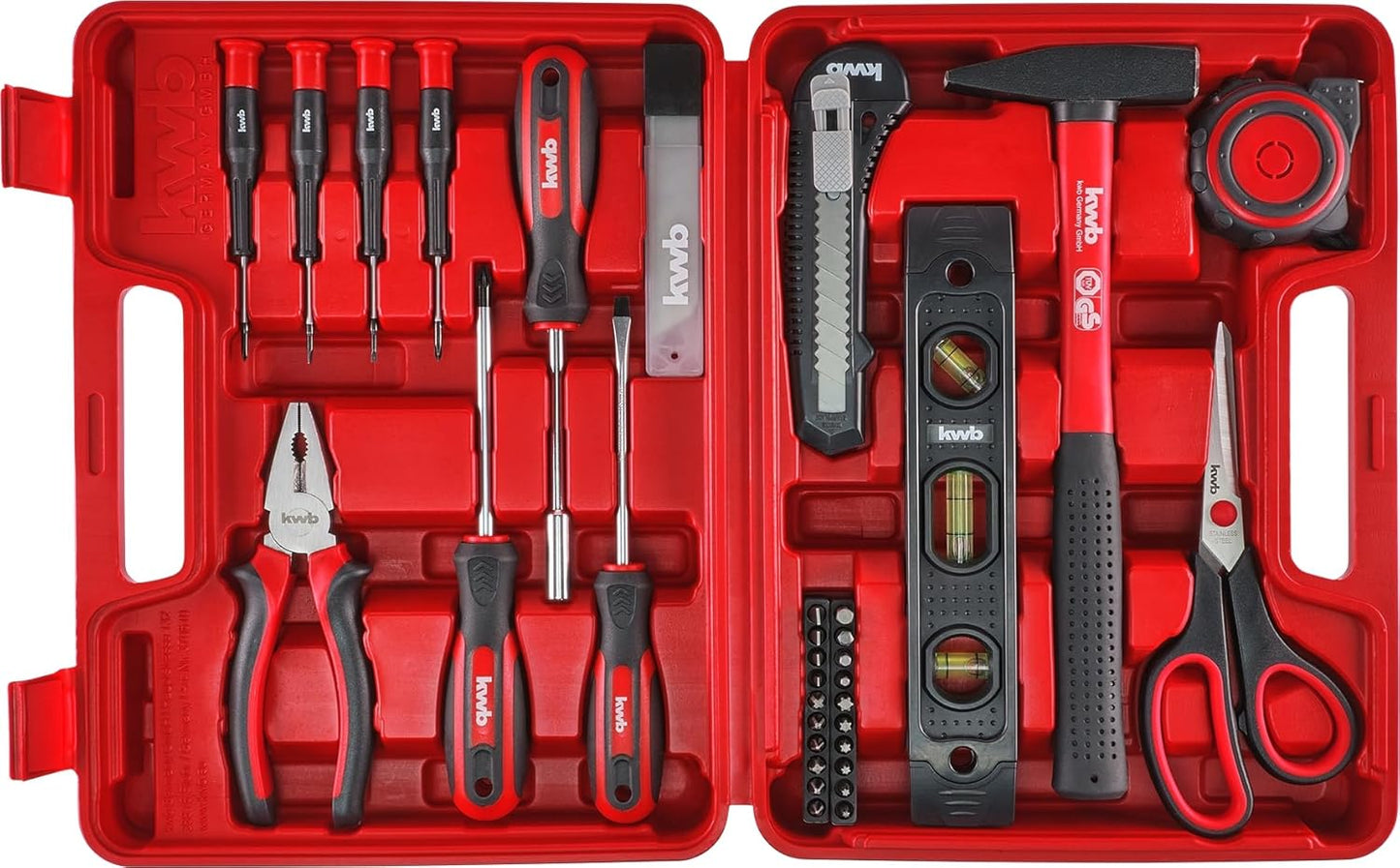 Mala de ferramentas com 35 ferramentas KWB 49370610
