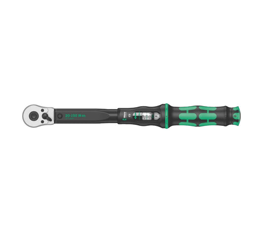 Chave dinamométrica com catraca reversível 20-100Nm Wera Click-Torque C 2 ref.075621