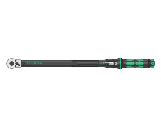 Chave dinamométrica com catraca reversível 60-300Nm Wera Click-Torque C 4 ref.075623