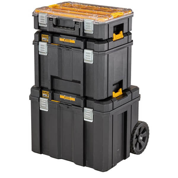 Caja Almacenaje Móvil con Ruedas IP54 TSTAK Dewalt DWST83347-1