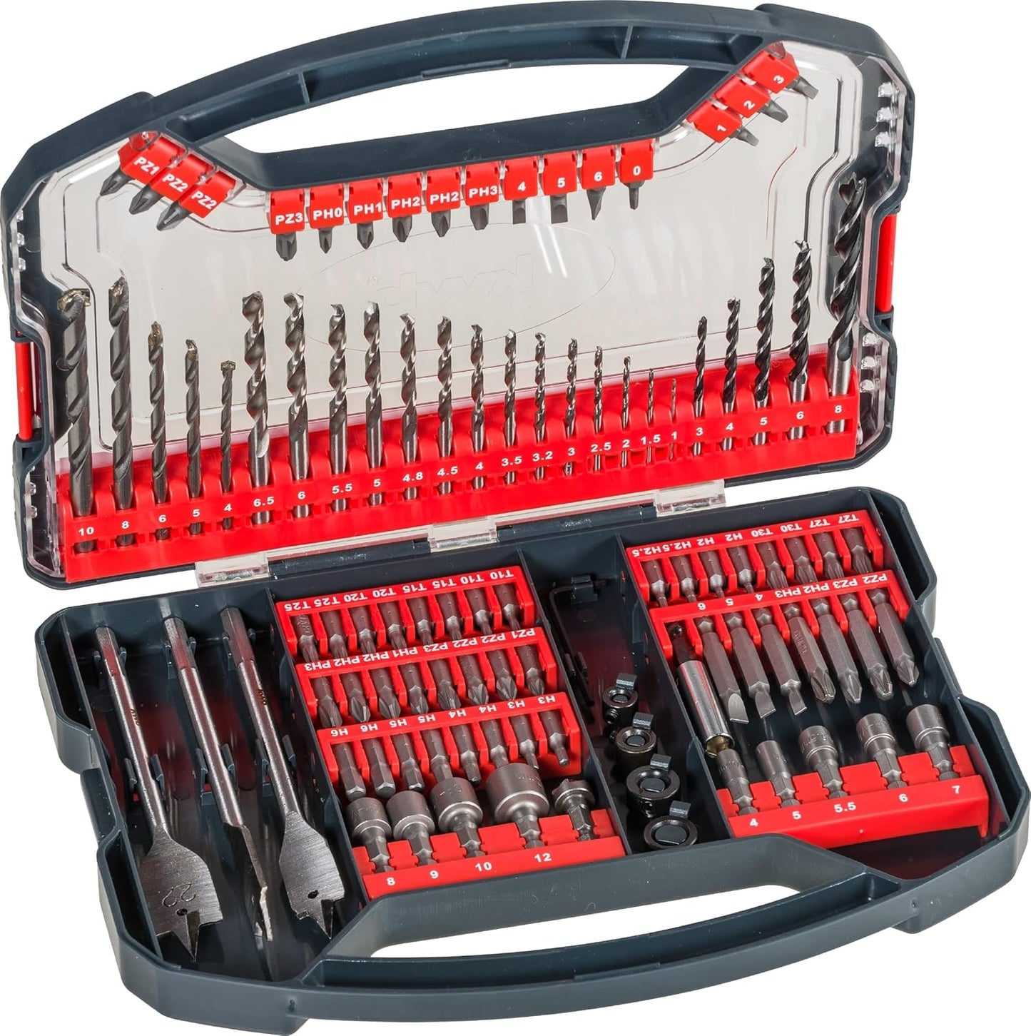 Conjunto de 101 peças de brocas e pontas KWB 49109110