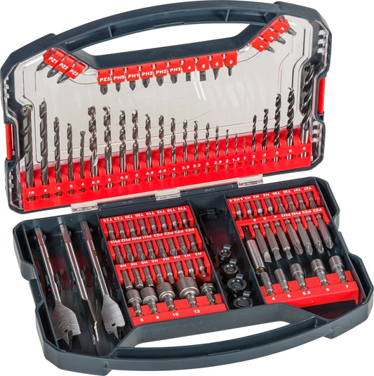 Conjunto de 101 peças de brocas e pontas KWB 49109110