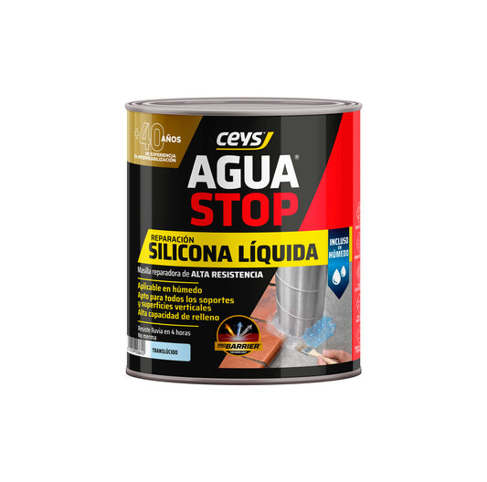 Silicone líquido translúcido Aguastop Ceys