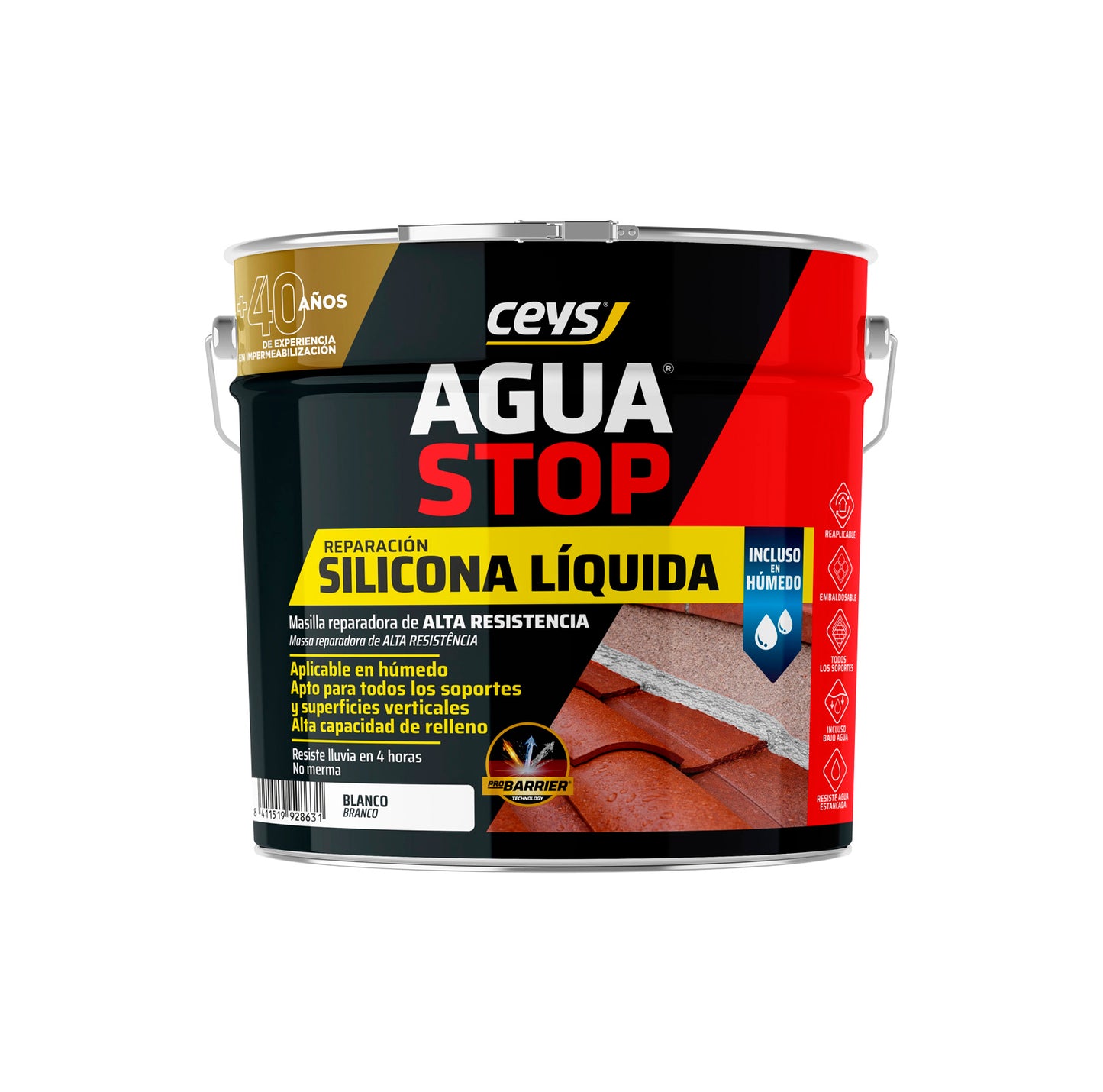 Silicone líquida 4 kg Aguastop Ceys