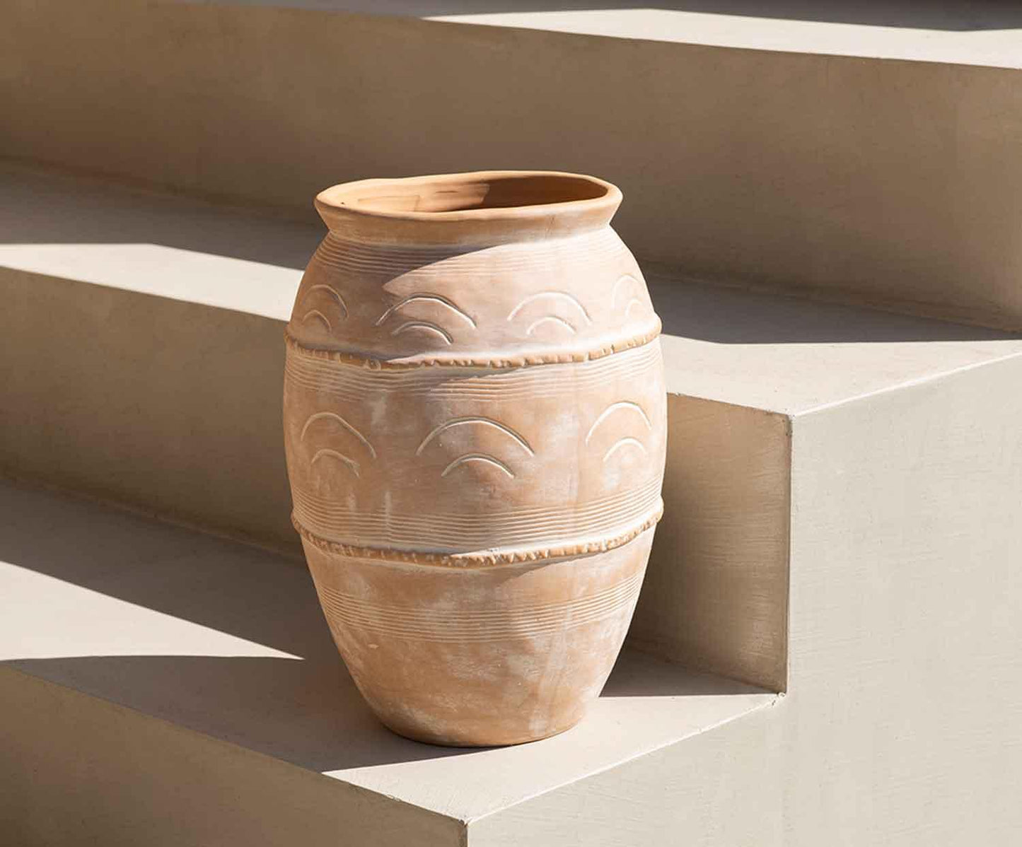 Vaso de cerâmica Alayor Ø24x34cm Andrea House