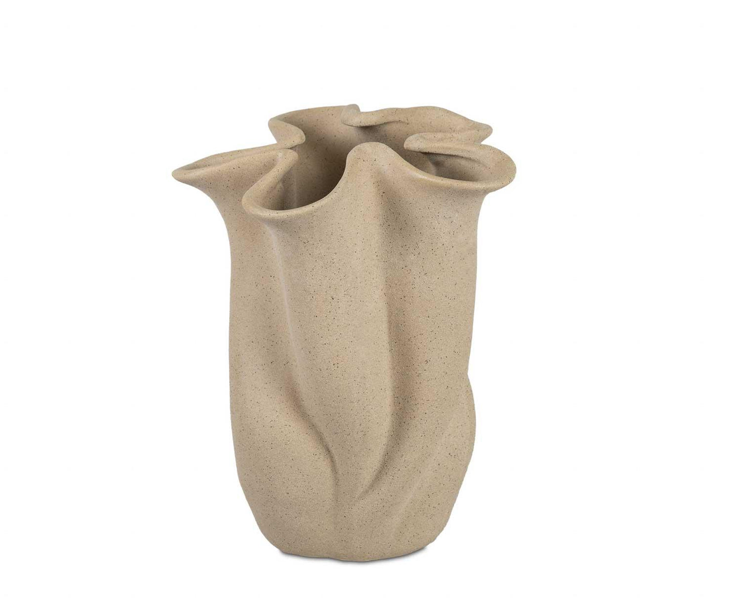 Vaso de cerâmica Flor 20x19,5x24cm Andrea House