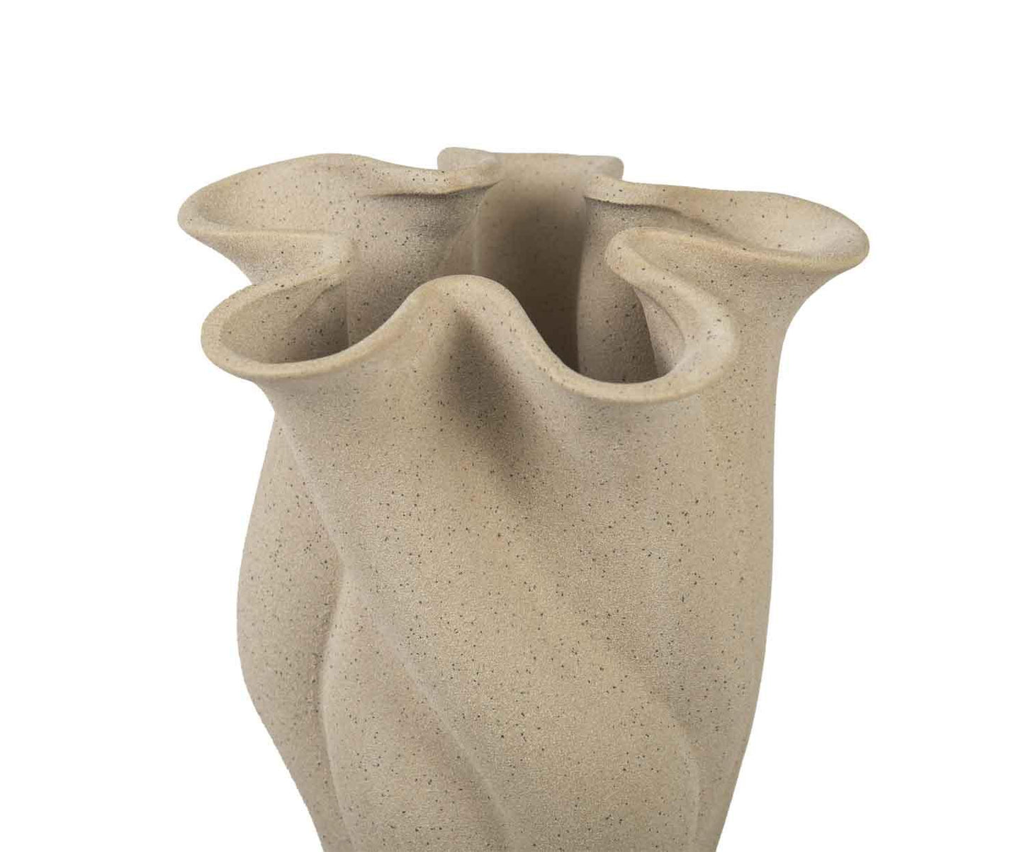 Vaso de cerâmica Flor 20x19,5x24cm Andrea House