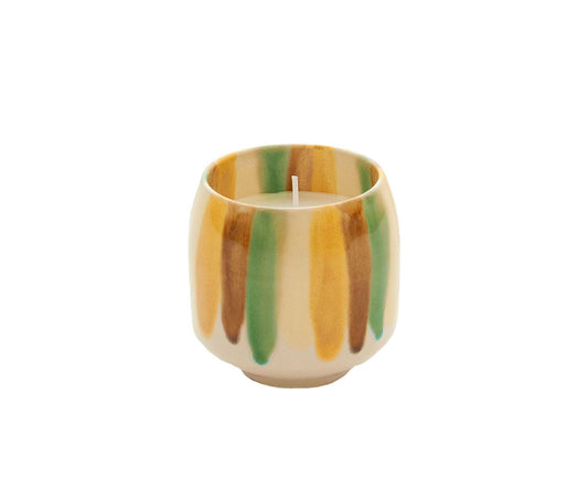 Vela de cerâmica Lima com aroma de baunilha da Andrea House