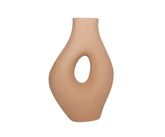 Vaso de cerâmica terracota Duala Andrea House