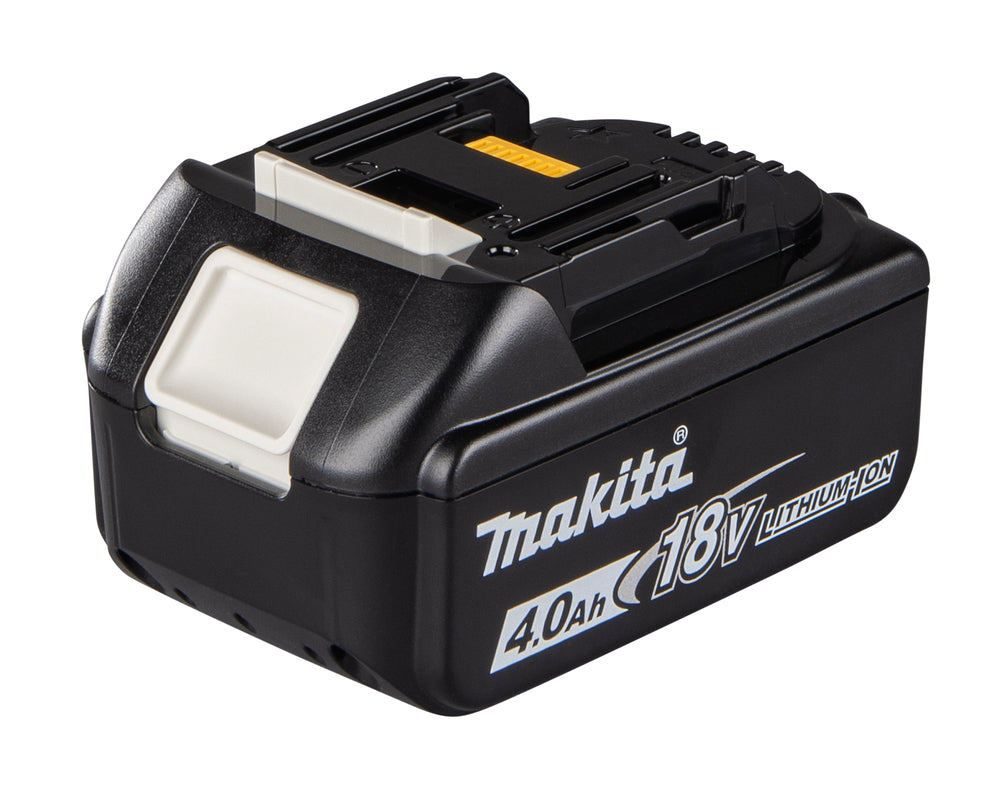 Mini moinho 18V 125mm com 2 baterias 4Ah e mala Makita DGA504RMJ