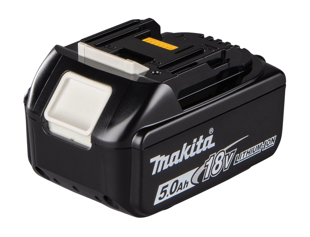 Kit combinado Makita DLX3093TJ 18V: Berbequim DHP4984 + Rebarbadora DGA513 + Martelo de impacto DHR202 + 3 baterias de 5Ah + Carregador + Mala de transporte