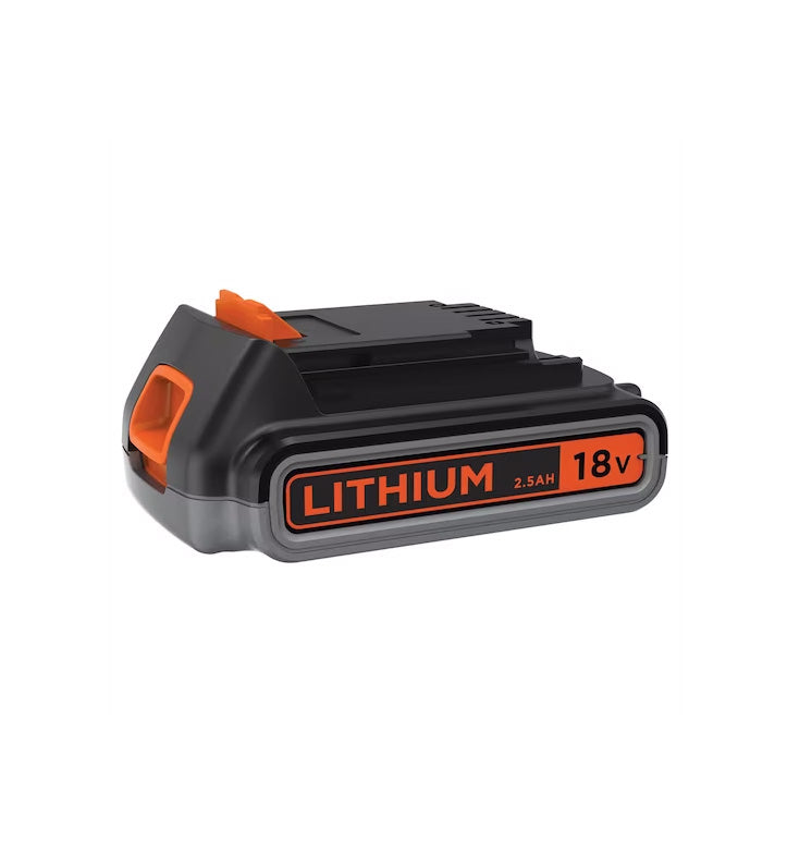 Bateria de lítio 18V 2,5Ah Black+Decker BL2518